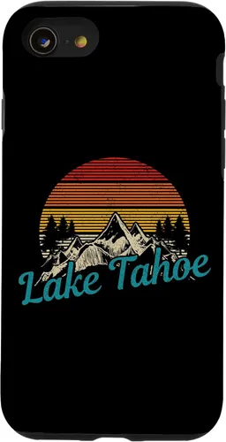Vista 18 de Lake Tahoe California USA Vintage Souvenir Case for iPhone 16
