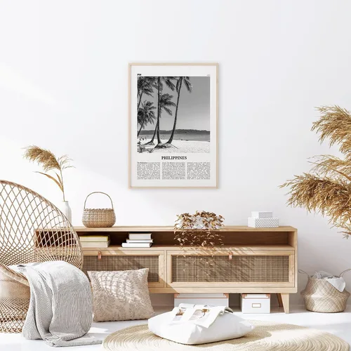 Vista 3 de Impresión de Filipinas en blanco y negro, arte de pared de Filipinas, póster de Filipinas, foto de Filipinas, decoración de pared de Filipinas, mapa