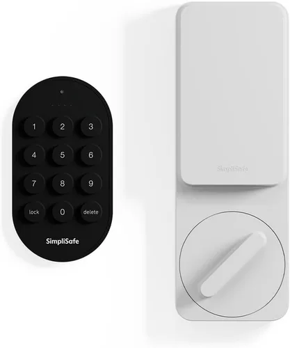 Vista 6 de SimpliSafe Smart Lock Series 2 (negro) para el sistema de seguridad del hogar Gen 3