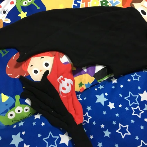 Vista 3 de kaguster Disfraz unisex con capucha de animales para adultos