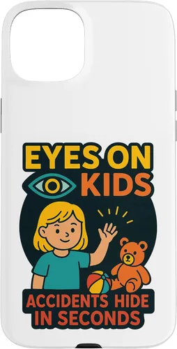 Vista 9 de Eyes on Kids Child Safety Gift for Moms, Granny, Grandad Case for iPhone XR