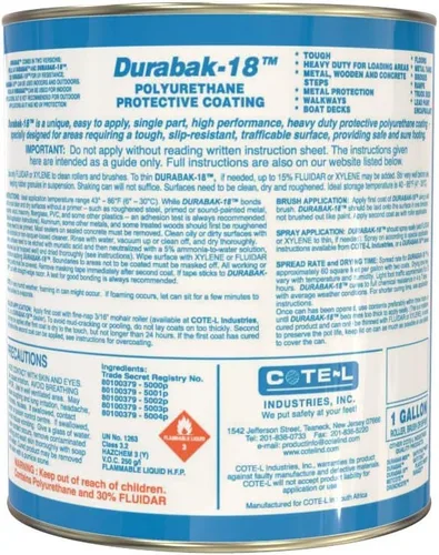Vista 3 de Durabak - Kit de forro para cajuela de camión, de 18 galones, texturado, revestimiento enrollable Capa personalizada para forro de cajuela