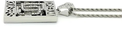 Vista 2 de Collar con colgante para hombre, diseño de cazadores de sueños