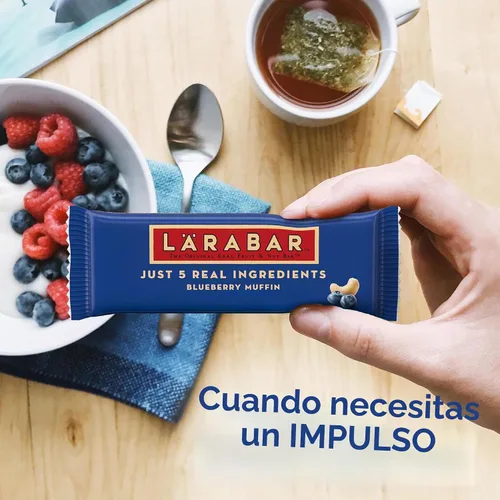 Vista 7 de Larabar - Muffin, barras veganas de frutas y nueces sin gluten, 6