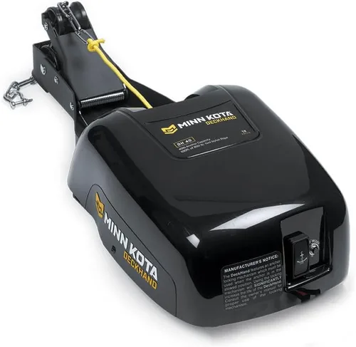 Vista 2 de MinnKota Deckhand 40 cabestrante de ancla eléctrico (40 libras Capacidad)