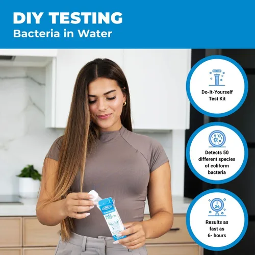 Vista 5 de Safe Home® Kit completo de prueba de agua potable, detección de bricolaje para 14 parámetros + pruebas opcionales en nuestro laboratorio certificado
