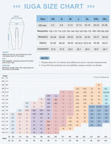 Vista 6 de IUGA Pantalones deportivos para yoga y entrenamiento para mujer, de talle alto, con control de abdomen, bolsillos, tela elástica en 4direcciones