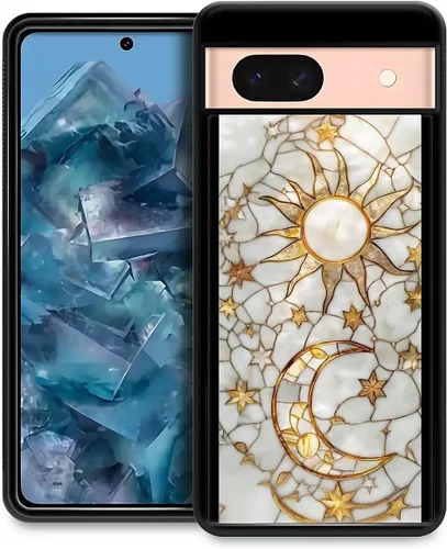 Vista 162 de Compatible con Google Pixel 4A 5G Mobile Case Creative Acrylic Back Panel Silicona Edge Case Slim Protección Especialmente para Google Pixel 4A 5G