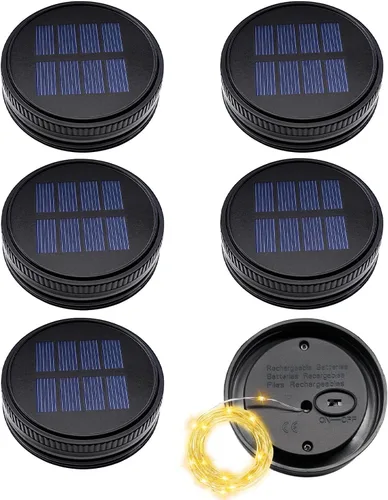 Vista 8 de Faroles solares al aire libre, regalos para amantes de los perros, mariposa