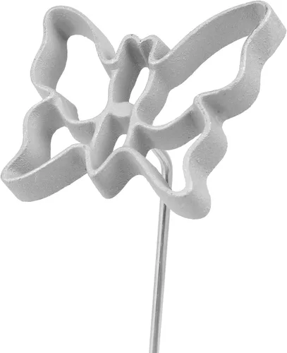 Vista 6 de O'Creme Rosette - Molde de mariposa de hierro para hornear Creates beautifully shaped fried pastries and cookies. Easy-release butterfly design
