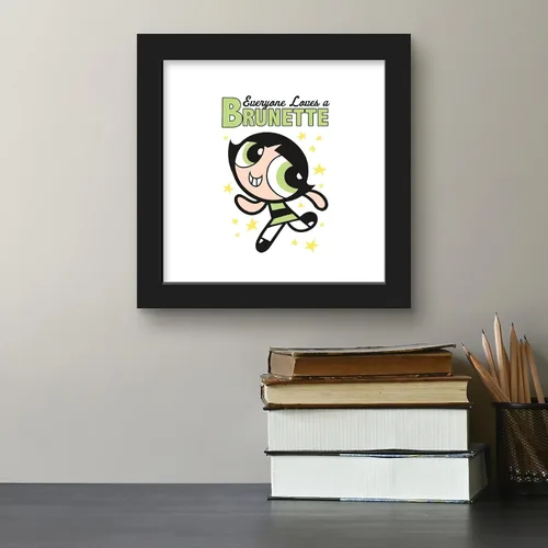 Vista 4 de Trends International Gallery Pops - Póster de pared de Cartoon Network The Powerpuff Girls - Everyone Loves a Brunette - 12.00 x 12.00 pulgadas