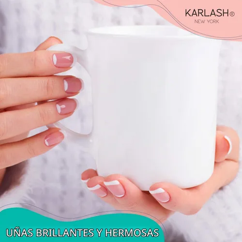 Vista 3 de Karlash Esmalte de uñas súper brillante de secado rápido, secado rápido, capa superior de 0.5 onzas, 0.5 fl oz, fabricado en Estados Unidos