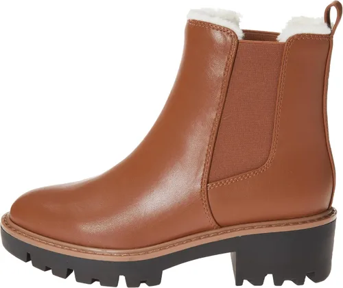 Vista 8 de The Drop Botas Campbell Sherpa Chelsea para mujer