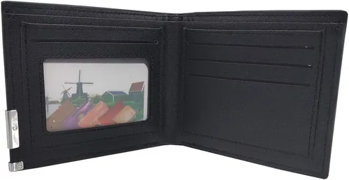 Vista 7 de Bolsa de dinero de dibujos animados Pu Leahter Carteras cortas Kimetsu No Yaiba ID Card Holder Anime Monederos Mujeres Embrague, Style 18, Casual