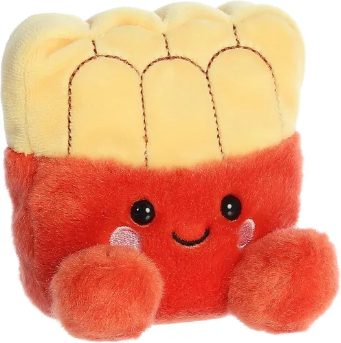 Vista 3 de Aurora® Adorable Palm Pals™ Frenchy Fries™ Animal de peluche - Divertido muñeco coleccionable para niños y coleccionistas adultos - Perfecto