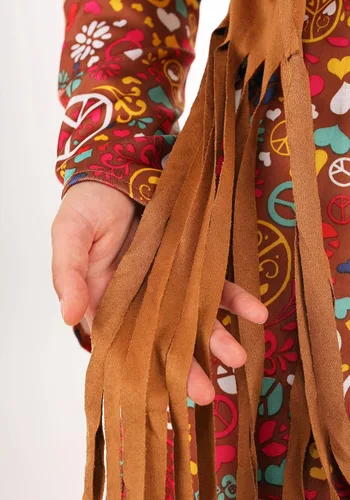 Vista 7 de Disfraz Peace Love Hippie para mujer, Fun World