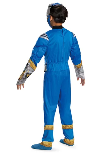 Vista 2 de Disfraz de Power Rangers Cosmic Fury Blue Ranger para Niños Multicolor