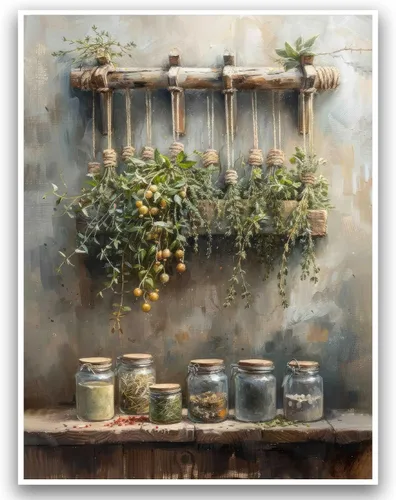 Vista 9 de ZHGYGBN Arte de pared de cocina, póster abstracto vintage de cocina, imagen de restaurante, lienzo divertido de café, ideas de arte de pared, regalo