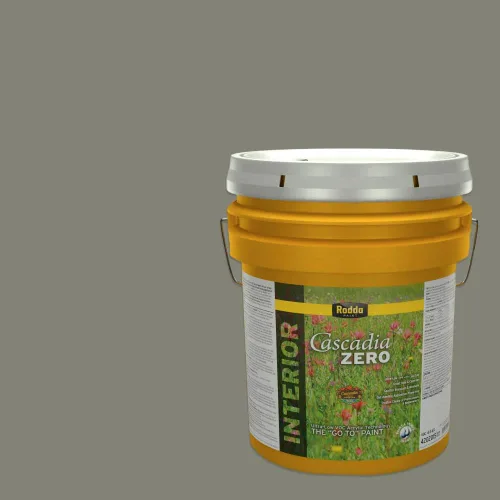 Vista 48 de Rodda Paint CASCADIA XL - Pintura satinada exterior e imprimación en uno, cuarto de galón, banderín para bebé