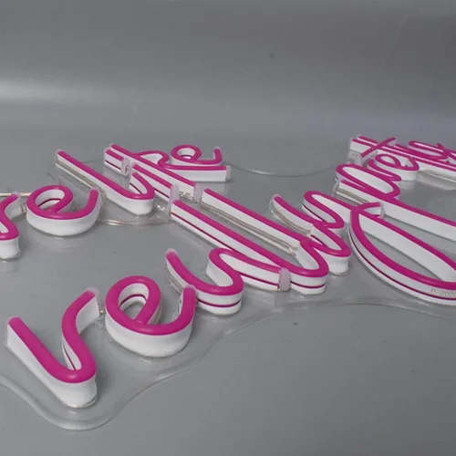 Vista 5 de Letrero de neón personalizado para decoración de pared, luz de neón LED, decoración de sala de juegos, letreros de neón personalizables, bodas