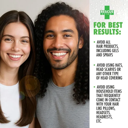 Vista 5 de Rescue Detox Champú concentrado – 2oz Funciona en 1 lavado – Limpieza concentrada de folículos capilares desintoxicantes