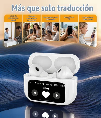 Vista 5 de Auriculares inalámbricos Bluetooth con traducción en tiempo real
