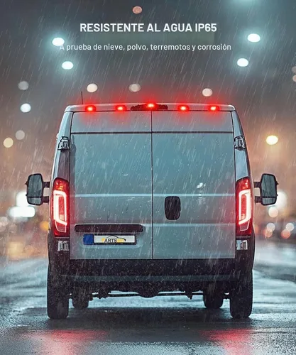 Vista 5 de Partsam 5 piezas de repuesto para Ram Promaster 1500 2500 3500 luces de techo traseras montadas en el techo de la cabina de luces de luz superior