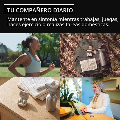 Vista 3 de Sony LinkBuds Clip Open-Ear Auriculares verdaderamente inalámbricos con Negro