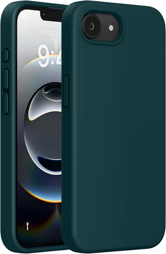 Vista 37 de Miracase Funda diseñada para iPhone 13 Pro Max con protector de pantalla, [forro de microfibra suave antiarañazos], funda protectora de silicona