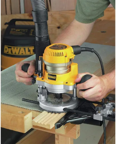 Vista 8 de DeWalt DW618B3 - Base de inmersión y base fija de 12 amperios 2.25 caballos de fuerza