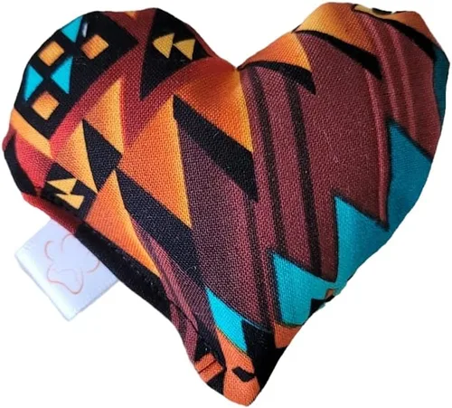 Vista 6 de Juguete Western Cat Nip (3 unidades, corazón, cuadrado y rectangular)