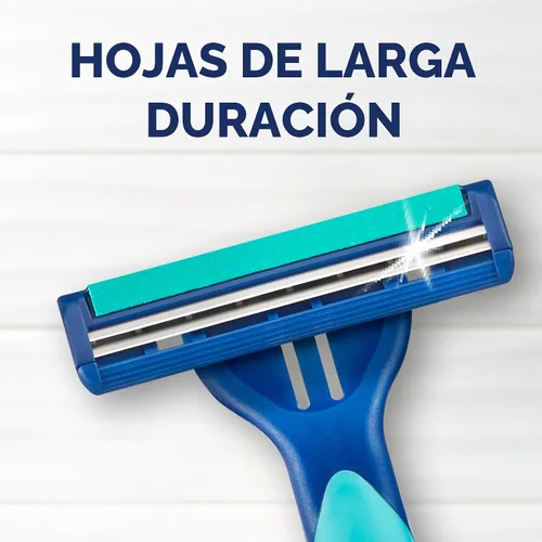 Vista 10 de Gillette Sensor2 Plus - Maquinillas de afeitar desechables para hombre con cabeza pivotante, 10 unidades (Paquete de 3)