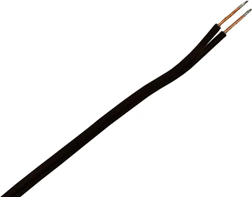 Vista 3 de Creative Hobbies Cable de lámpara negro de 8 pies de largo, SPT-1, calibre 18, cable de alimentación con certificación UL para reparación