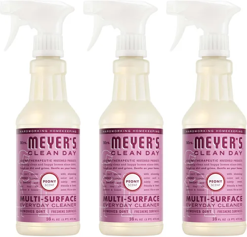 Vista 11 de MRS. MEYER'S CLEAN DAY Limpiador Multiusos en Spray, Albahaca, 16 fl. oz - Paquete de 3
