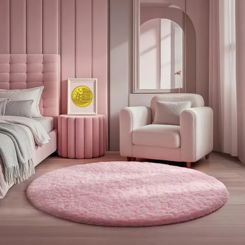 Vista 103 de Ophanie - Alfombras para sala de estar, antideslizante y suave, de felpa grandes y peludas para dormitorio, peludas para niños y niñas, decoración