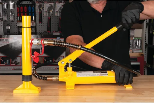 Vista 7 de Performance Tool W1650 Porta Power Kit de reparación de colisión hidráulica 4 toneladas Multi-Power Set