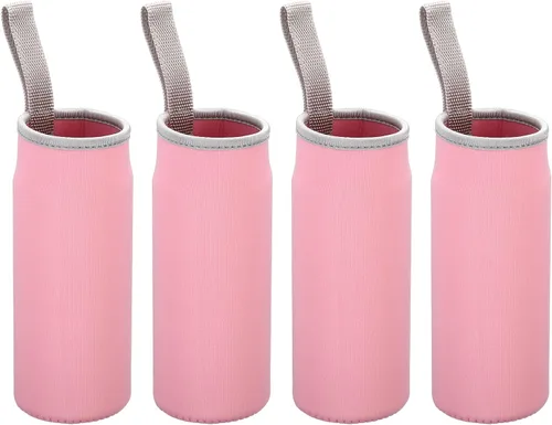 Vista 8 de PATIKIL Fundas para botellas de agua, bolsa de transporte con aislamiento de neopreno con correa para el dedo