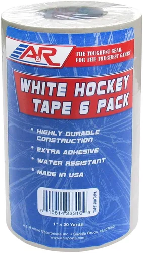 Vista 6 de A&R Sports Cinta de hockey negra