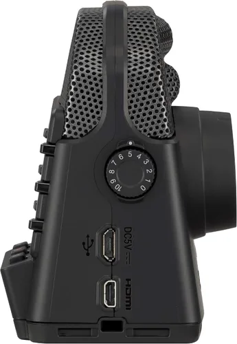 Vista 9 de Zoom Grabadora de video Q2n-4K para música, podcasts y transmisión con video 4K, micrófonos estéreo, modo de cámara web 4k/30p Video, 150 Degree