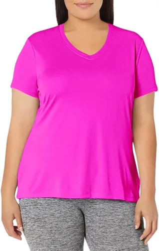 Vista 8 de Just My Size Camiseta Cool Dri de manga corta para mujer Negro