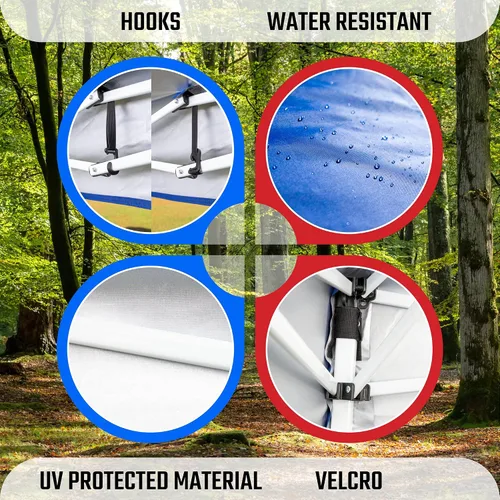 Vista 3 de Reemplazo de toldo desplegable con protección UV (96 pulgadas UV)