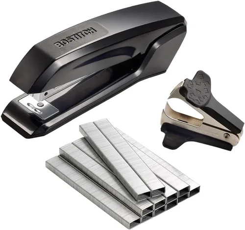 Vista 12 de Bostitch Office Ascend - Engrapadora 3 en 1, capacidad para 20 hojas, removedor integrado y almacenamiento de grapas, 420 grapas incluidas, ligera