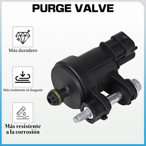 Vista 6 de Válvula de purga de recipiente de vapor, compatible con Buick Enclave LaCrosse Cadillac ATS CTS SRX XTS Chevy Caprice Equinox Impala, GMC Acadia