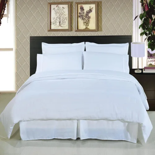 Vista 11 de Royal Hotel Bedding Juego de funda de edredón de algodón, tamaño matrimonial, color negro sólido con relleno de edredón, juego de edredón