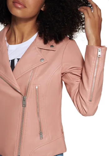 Vista 4 de Levi's Women's Vegan Leather 538 Moto Jacket (Regular & Plus Size)