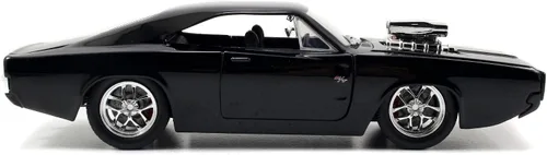 Vista 11 de Jada Toys 253203016 Fast & Furious Dom's 1970 Dodge Charger R/T, Build+Collect, modelo de ajuste de coche, escala 1:24, incluye figura de Dominic