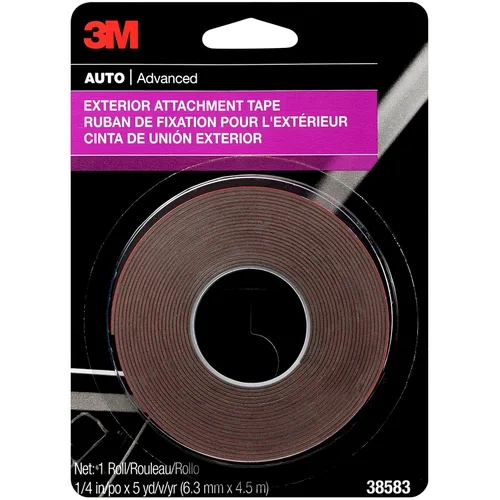 Vista 8 de Cinta de fijación exterior 3M (38582) de 0.25 in x 5 ft