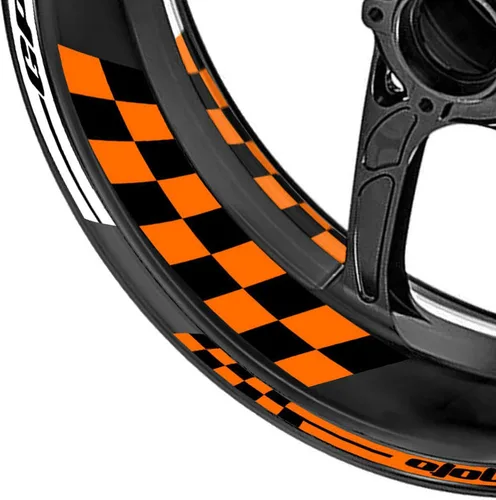 Vista 7 de KETABAO Calcomanías de llanta de 17 pulgadas compatibles con ZX-10R ZX-10RR ZX-6R 6RR 6RR 636 Z900 Z1000 Z650 Ninja 400 Verde