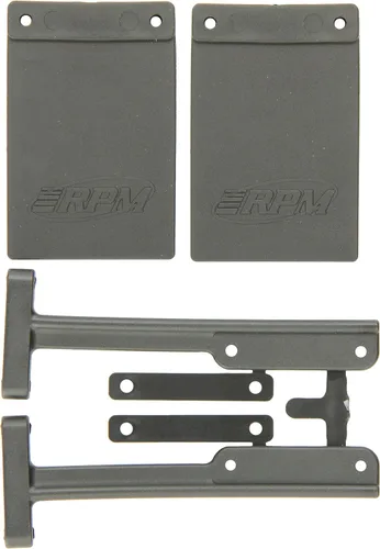 Vista 2 de RPM 81012 Barro Flaps Bumper Slash Negro
