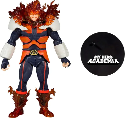 Vista 6 de McFarlane Toys - Figura de acción My Hero Academia Endeavor de 7 pulgadas con accesorio base